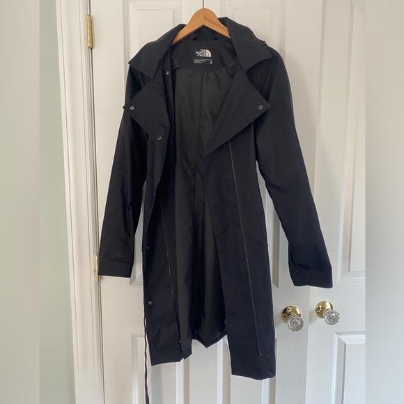 The Northface black raincoat trench size medium - Picture 2 of 4